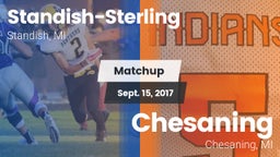 Matchup: Standish-Sterling vs. Chesaning  2017