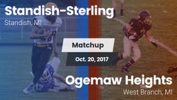 Matchup: Standish-Sterling vs. Ogemaw Heights  2017