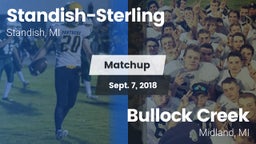 Matchup: Standish-Sterling vs. Bullock Creek  2018