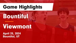 Bountiful  vs Viewmont  Game Highlights - April 25, 2024