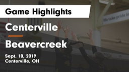 Centerville vs Beavercreek  Game Highlights - Sept. 10, 2019
