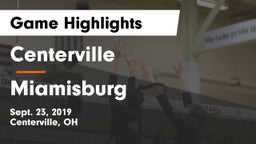 Centerville vs Miamisburg  Game Highlights - Sept. 23, 2019