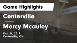 Centerville vs Mercy Mcauley Game Highlights - Oct. 26, 2019