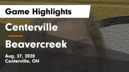 Centerville vs Beavercreek  Game Highlights - Aug. 27, 2020