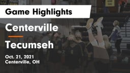 Centerville vs Tecumseh  Game Highlights - Oct. 21, 2021