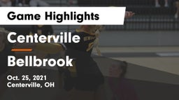 Centerville vs Bellbrook  Game Highlights - Oct. 25, 2021