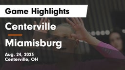 Centerville vs Miamisburg  Game Highlights - Aug. 24, 2023