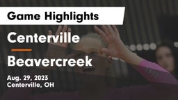 Centerville vs Beavercreek  Game Highlights - Aug. 29, 2023