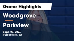 Woodgrove  vs Parkview  Game Highlights - Sept. 28, 2023