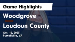 Woodgrove  vs Loudoun County  Game Highlights - Oct. 10, 2023