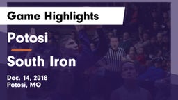 Potosi  vs South Iron  Game Highlights - Dec. 14, 2018