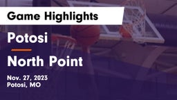 Potosi  vs North Point  Game Highlights - Nov. 27, 2023