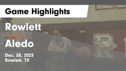 Rowlett  vs Aledo  Game Highlights - Dec. 30, 2023