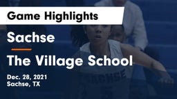 Sachse  vs The Village School Game Highlights - Dec. 28, 2021