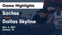 Sachse  vs Dallas Skyline  Game Highlights - Nov. 6, 2021