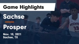 Sachse  vs Prosper  Game Highlights - Nov. 10, 2021