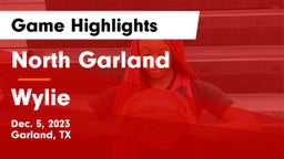 North Garland  vs Wylie  Game Highlights - Dec. 5, 2023