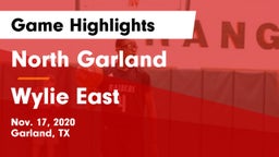 North Garland  vs Wylie East  Game Highlights - Nov. 17, 2020