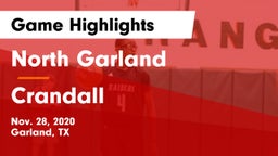 North Garland  vs Crandall  Game Highlights - Nov. 28, 2020