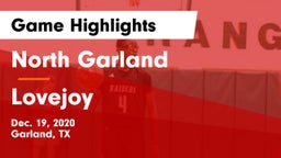 North Garland  vs Lovejoy  Game Highlights - Dec. 19, 2020