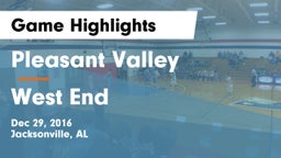 Pleasant Valley  vs West End Game Highlights - Dec 29, 2016