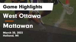 West Ottawa  vs Mattawan  Game Highlights - March 30, 2022
