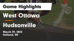West Ottawa  vs Hudsonville  Game Highlights - March 29, 2023
