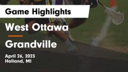West Ottawa  vs Grandville  Game Highlights - April 26, 2023