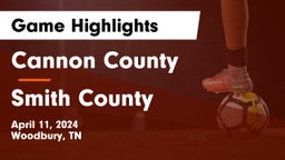 Cannon County  vs Smith County  Game Highlights - April 11, 2024