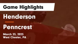 Henderson  vs Penncrest  Game Highlights - March 23, 2023