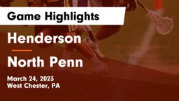Henderson  vs North Penn  Game Highlights - March 24, 2023