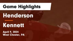 Henderson  vs Kennett  Game Highlights - April 9, 2024