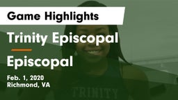 Trinity Episcopal  vs Episcopal  Game Highlights - Feb. 1, 2020