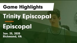 Trinity Episcopal  vs Episcopal Game Highlights - Jan. 25, 2020