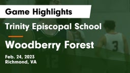 Trinity Episcopal School vs Woodberry Forest  Game Highlights - Feb. 24, 2023