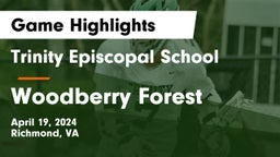Trinity Episcopal School vs Woodberry Forest  Game Highlights - April 19, 2024