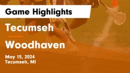 Tecumseh  vs Woodhaven  Game Highlights - May 15, 2024