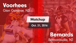 Matchup: Voorhees  vs. Bernards  2016