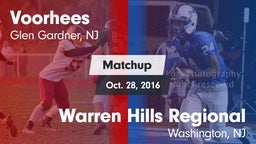Matchup: Voorhees  vs. Warren Hills Regional  2016