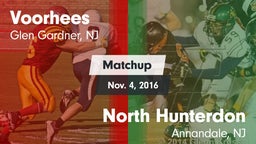 Matchup: Voorhees  vs. North Hunterdon  2016