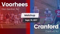 Matchup: Voorhees  vs. Cranford  2017
