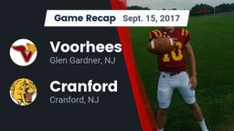 Recap: Voorhees  vs. Cranford  2017