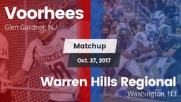 Matchup: Voorhees  vs. Warren Hills Regional  2017