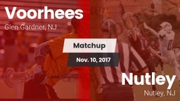 Matchup: Voorhees  vs. Nutley  2017