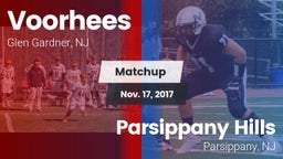 Matchup: Voorhees  vs. Parsippany Hills  2017