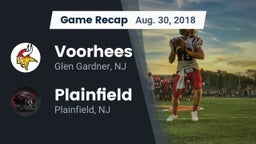 Recap: Voorhees  vs. Plainfield  2018