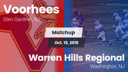 Matchup: Voorhees  vs. Warren Hills Regional  2018