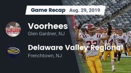 Recap: Voorhees  vs. Delaware Valley Regional  2019