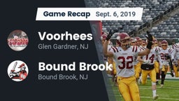 Recap: Voorhees  vs. Bound Brook  2019