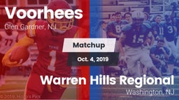Matchup: Voorhees  vs. Warren Hills Regional  2019